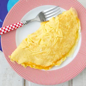 Cheese omlette egg